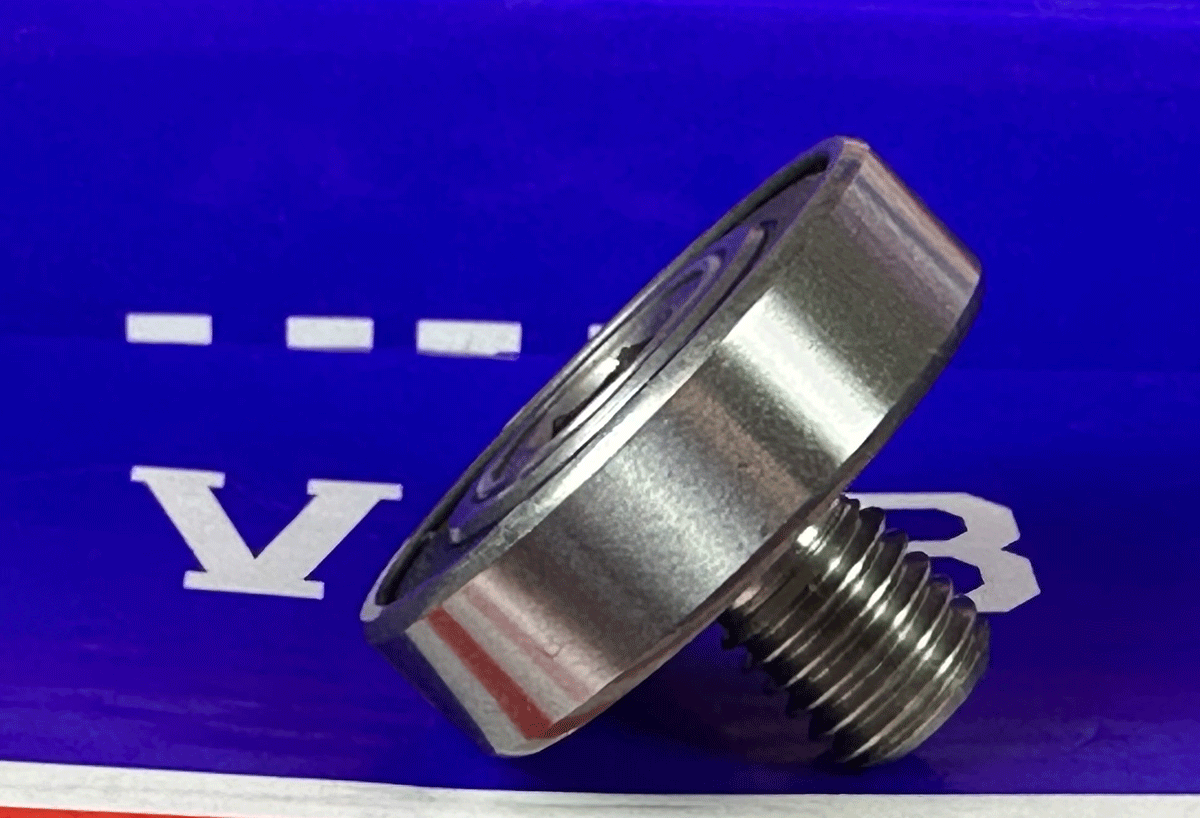 Cam Follower Bearing - M10 x 12mm Length Bolt - 20x42x12mm - Hex Hole
