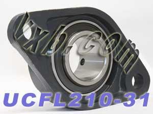 1-15/16 Bearing UCFL-210-31-+ 2-Bolt Flanged Housing Mounted Bearing