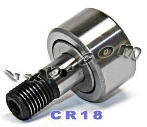 1-1/8 CR18 Cam Follower Needle Roller Bearing - 7/16-20 UNF Stud