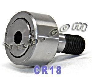 1-1/8 CR18 Cam Follower Needle Roller Bearing - 7/16-20 UNF Stud