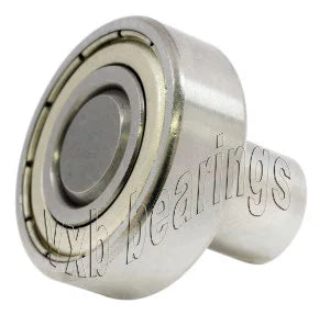 1-1/8 Inch Ball Bearing - 3/8 diameter integrated 1-1/4 Axle