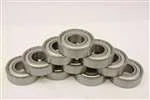 10-Pack 1.5x4x2 Metal Shielded Miniature Bearing