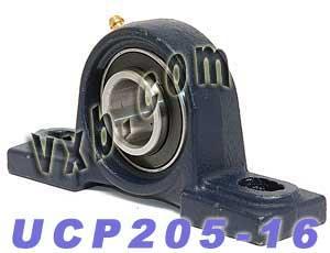 1" inch ID - UCP205-16 + Pillow Block Cast Housing Mounted Bearing