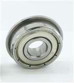 10-Pack Flanged Bearings FR1-4ZZ 5/64x1/4x9/64 inch Shielded Bearings