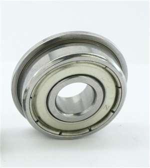 10-Pack Flanged Bearings SFR188ZZ 1/4x1/2x3/16 inch Shielded Bearings