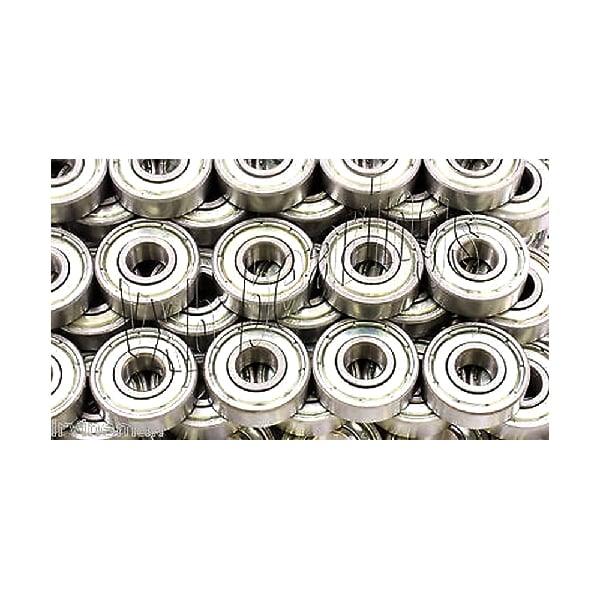 1000-Pack Electric Motor Quality 608ZZ Bearings Chrome Steel - Steel Cage