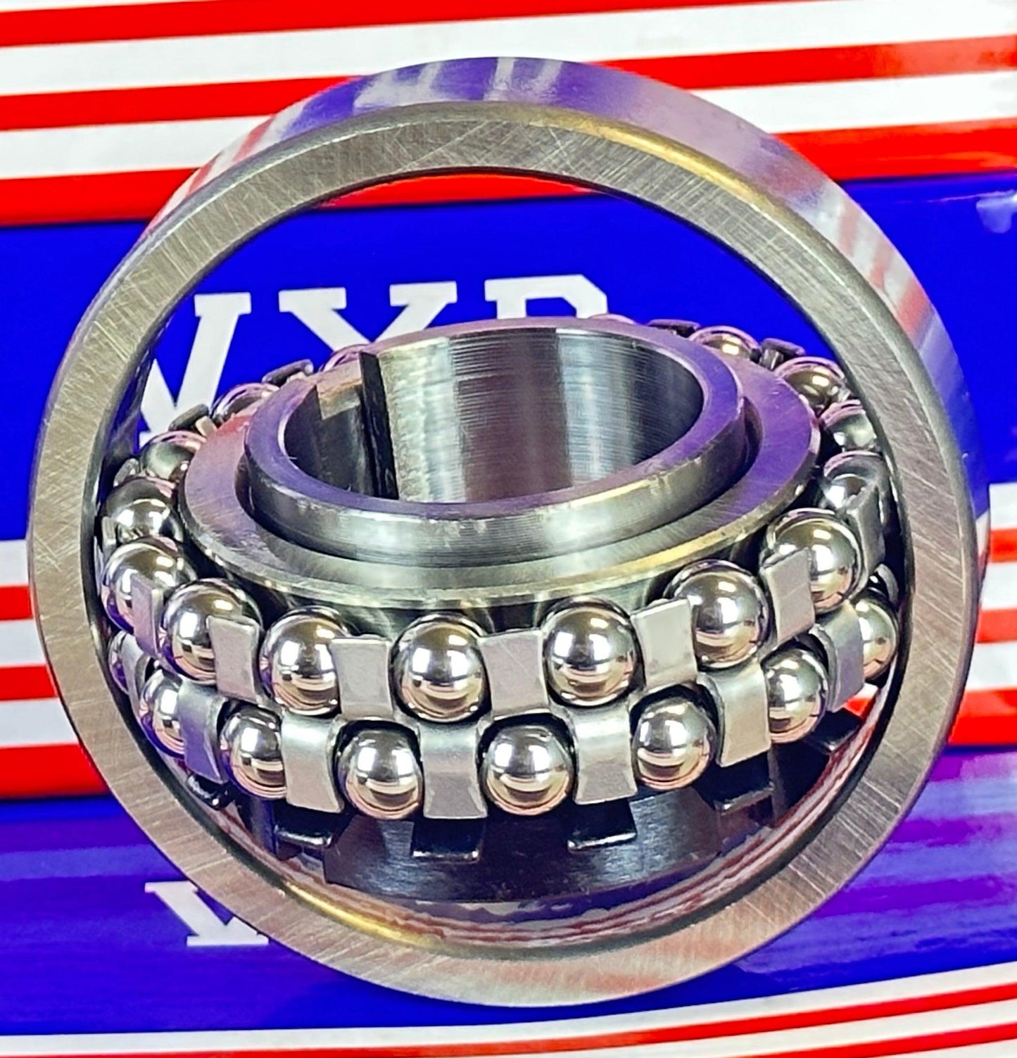 1208K+H Tapered Self Aligning Ball Bearing - Adapter Sleeve 35x80x18mm