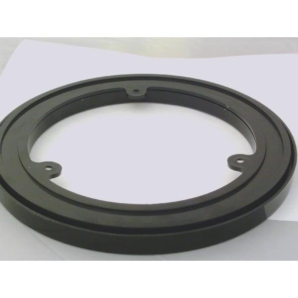 13.8" Dia. Black Plastic Lazy Susan Turntable AS16 Bearing