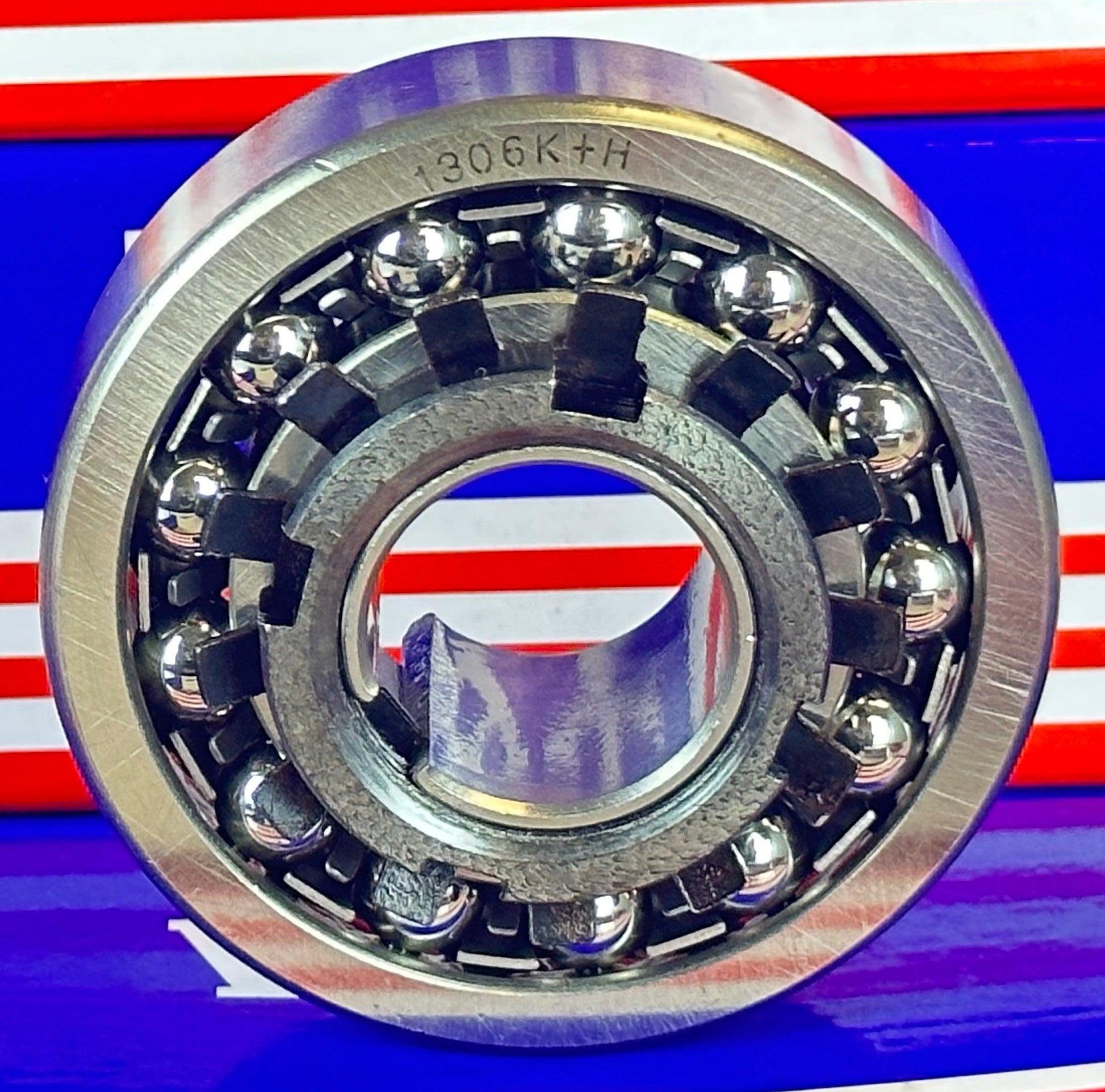 1306K+H Tapered Self Aligning Ball Bearing - Adapter Sleeve 25x72x19mm