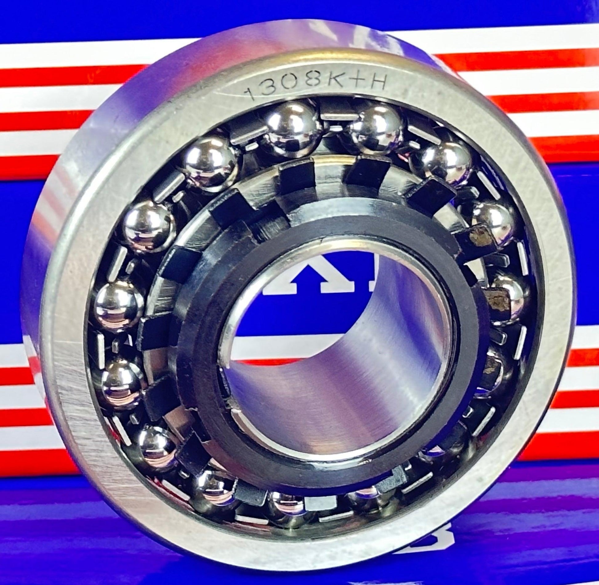 1308K+H Tapered Self Aligning Ball Bearing - Adapter Sleeve 35x90x23mm