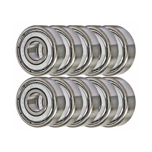 10-Pack Router Cutter Bearings 1/4" x 1/2"