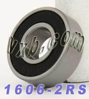 1606-2RS Sealed Bearing 3/8x29/32x5/16 inch Miniature