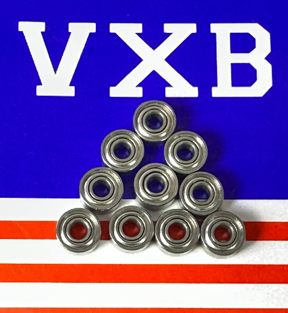 10-Pack Ceramic Bearings S693ZZ 3x8x4 Shielded ABEC-5 Miniature