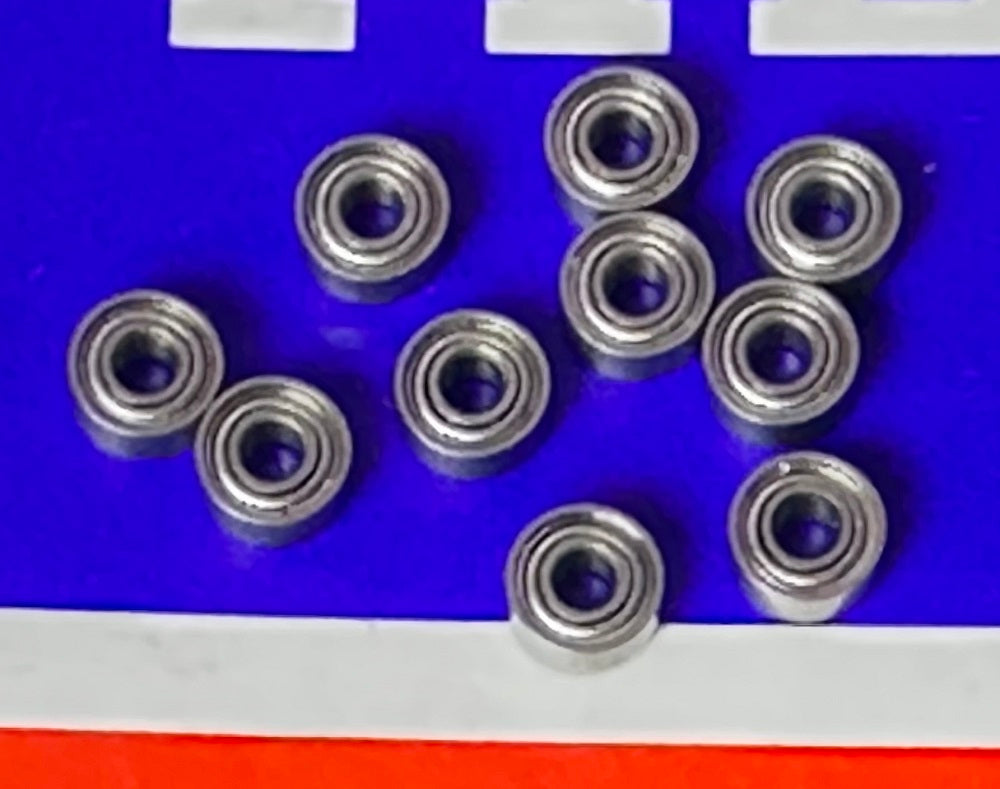 10-Pack Ceramic 2x5x2.5 Stainless Steel Shielded ABEC-5 Bearings