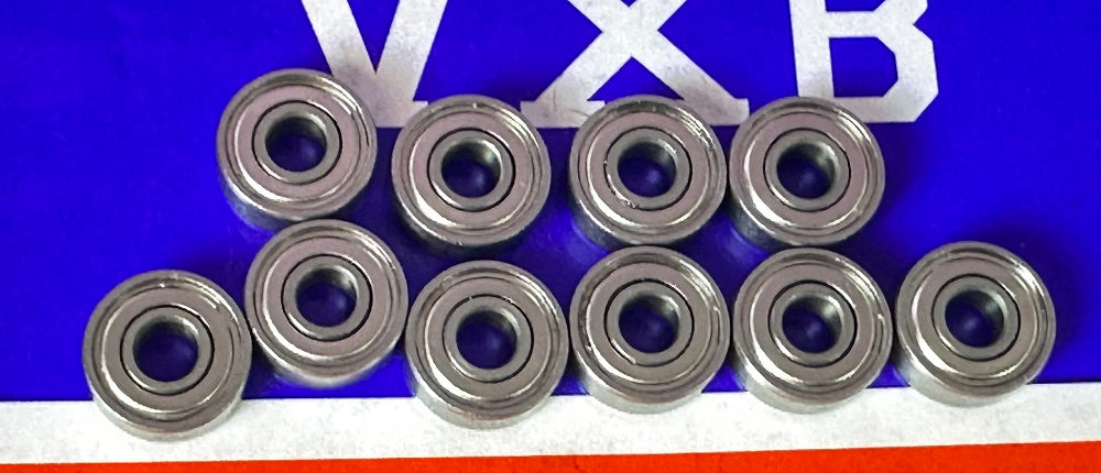 10-Pack S694ZZ 4x11x4 Stainless Steel Shielded Miniature Bearings