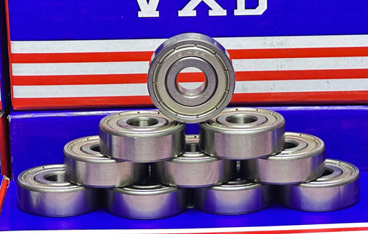 10-Pack 1614ZZ Bearings 3/8" x 1-1/8" x 3/8" - Miniature
