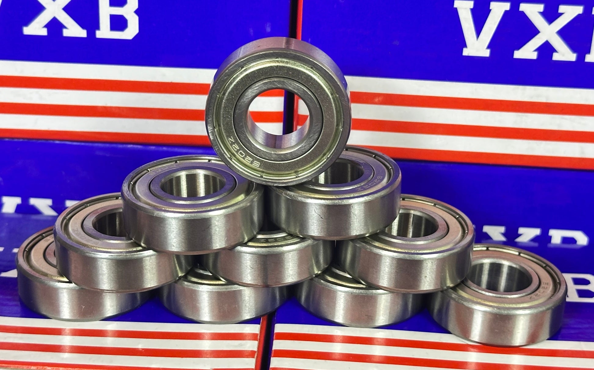 10-Pack 6202ZZ 15x35x11mm Shielded Bearing