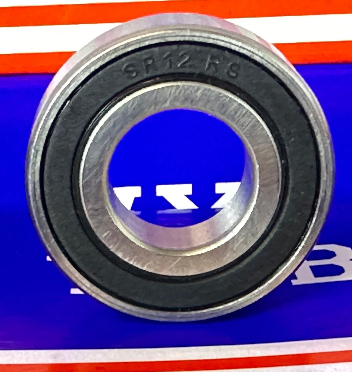 10-Pack SR12-2RS 3/4" x 1-5/8" x 7/16" Stainless Steel Sealed Bearings