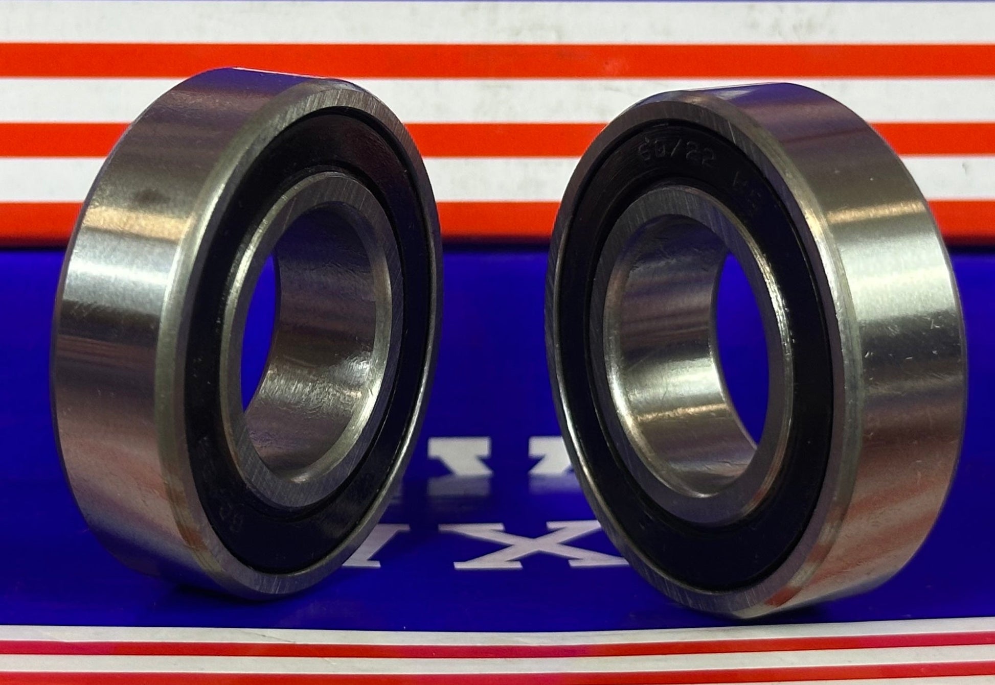 2-Pack Bearings 62/22-2RS 22x50x14 Sealed