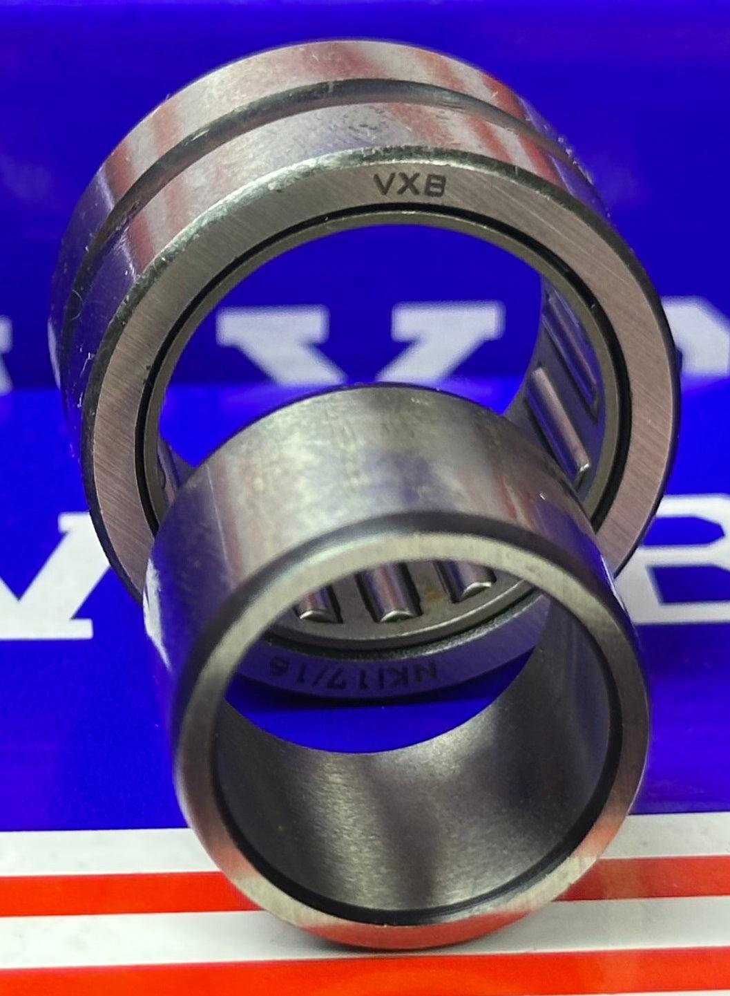 NKI17/16 Needle Roller Bearing 17x29x16mm - Machined Type