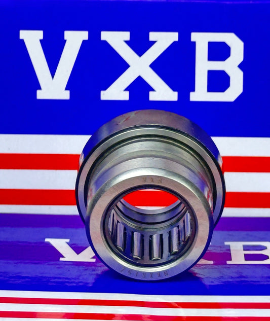 NKXR15Z Combined Needle Roller With Thrust Ball Bearing 15x24x23mm - Machined Type