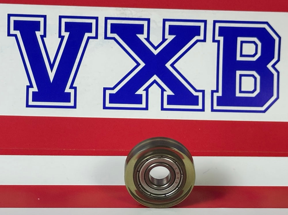 PU6X20X6 Tire PU Covered Bearing 6x20x6mm shielded Miniature