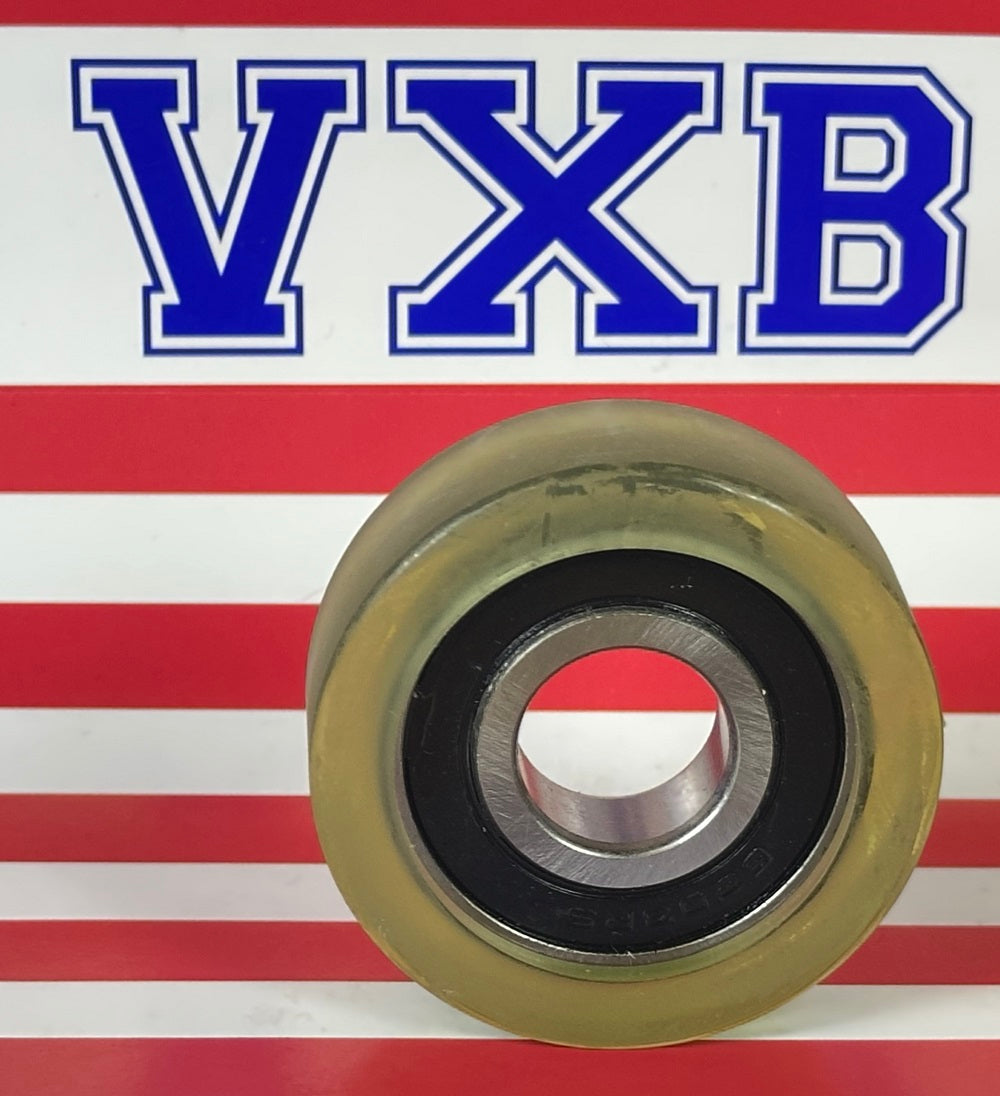 PU17x50x18-2RS PU Covered Bearing 17x50x18mm - Sealed - Miniature
