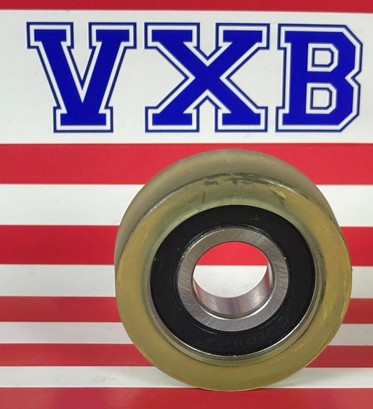 PU17x50x18-2RS PU Covered Bearing 17x50x18mm - Sealed - Miniature