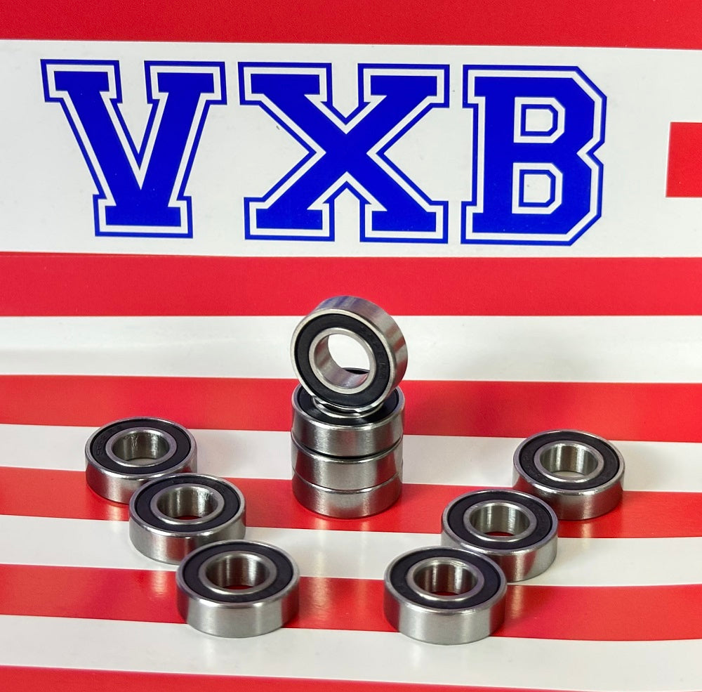 10-Pack S688-2RS 8x16x5 Stainless Steel Sealed Miniature Bearings