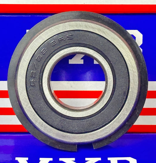 62/22-2RSNR Sealed Bearing - Snap Ring 22x50x14mm