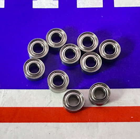 10-Pack Ceramic Bearing SR133ZZ ABEC-5 3/32x3/16x3/32 inch Bearing