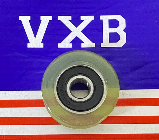 PU8x32x12-2RS PU Covered Bearing 8x32x12mm - Sealed - Miniature