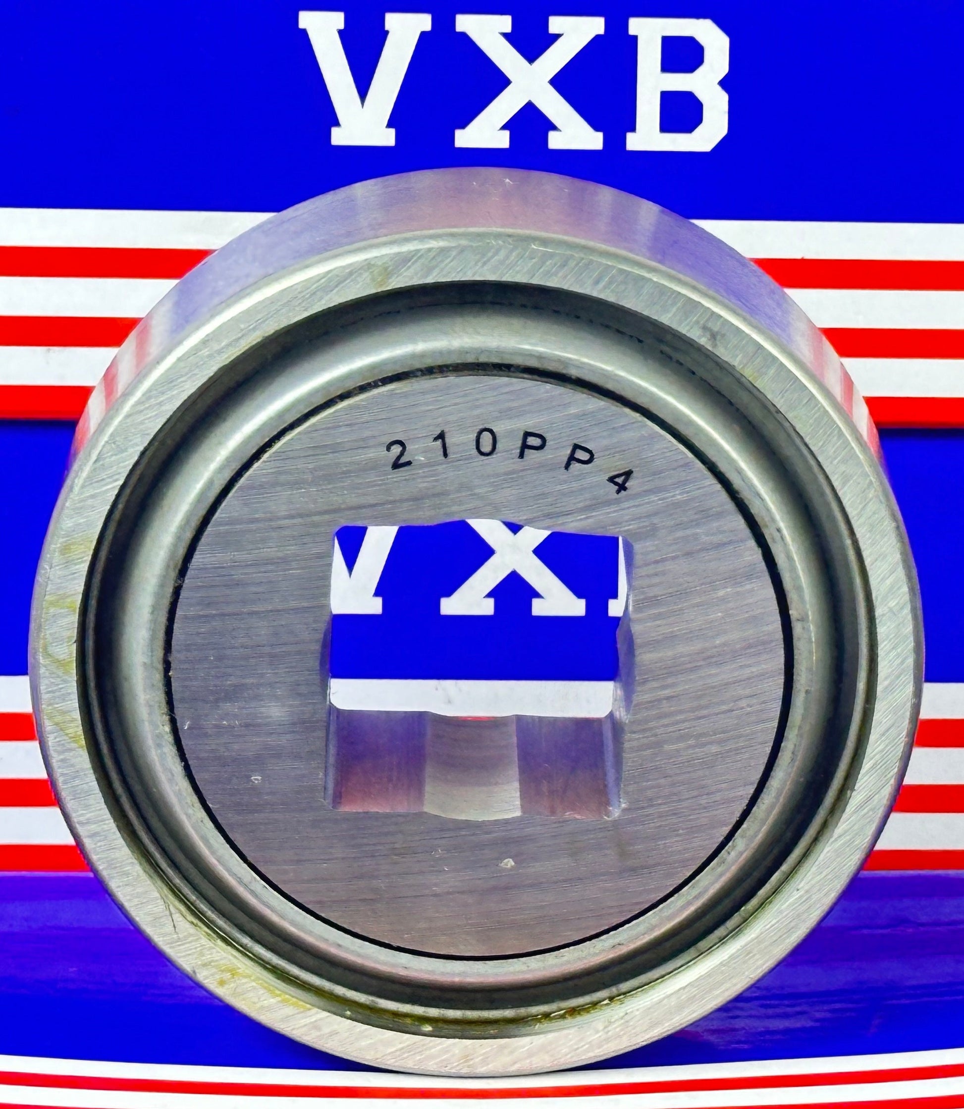 W210PP4 Two Triple Lip Seals Square Bore 1-1/8" Bore Bearing