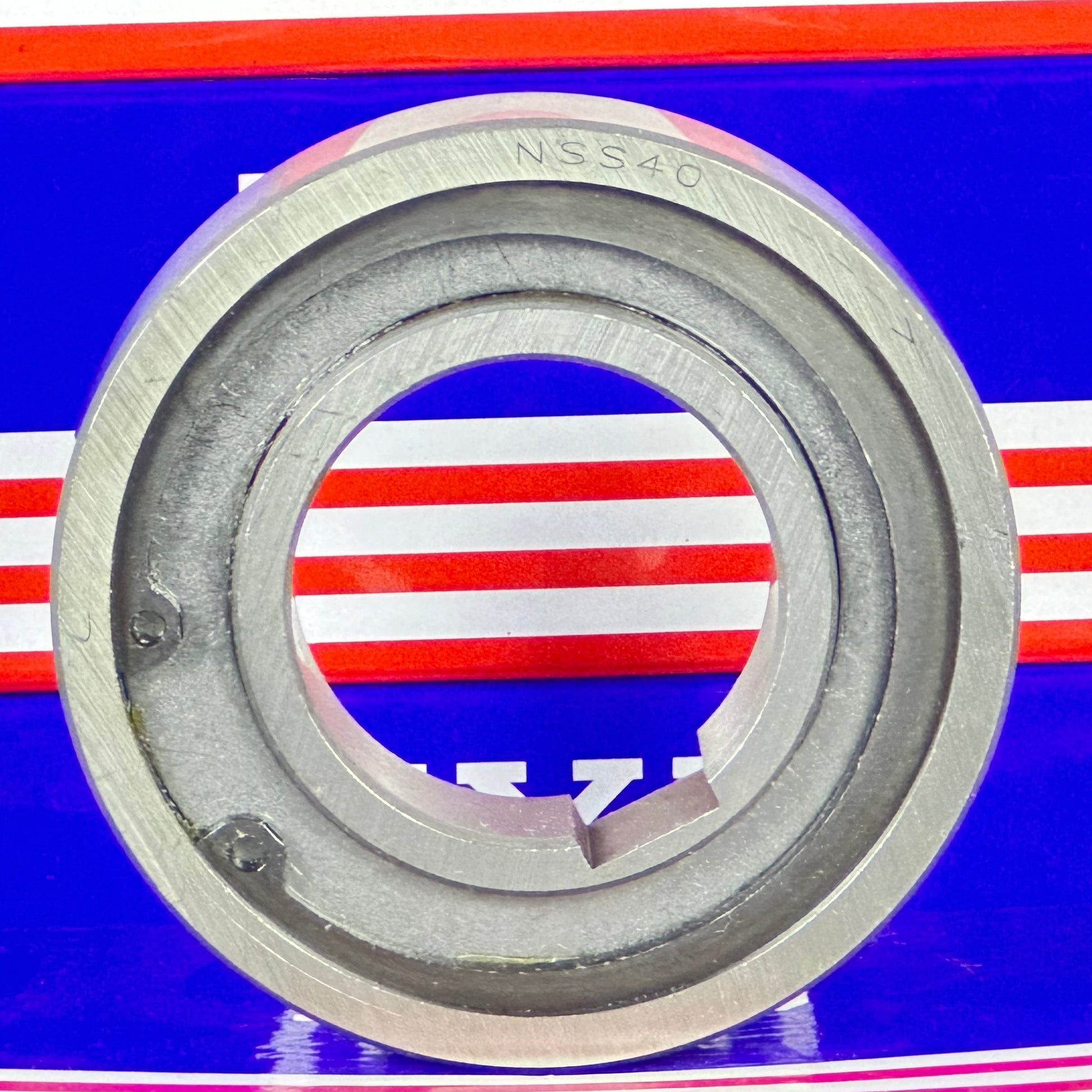 NSS40 One-Way 40x80x18 Bearing Support Required Backstop Clutch