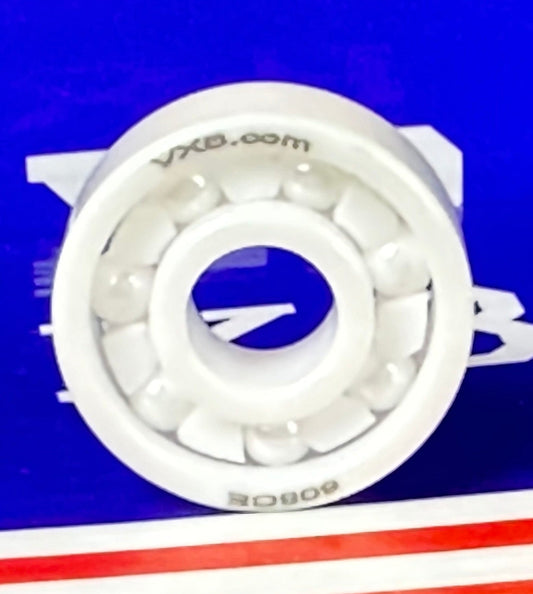 608 Full Ceramic Skate Bearing – ZrO₂ Balls & Races - 8mm x 22mm x 7mm