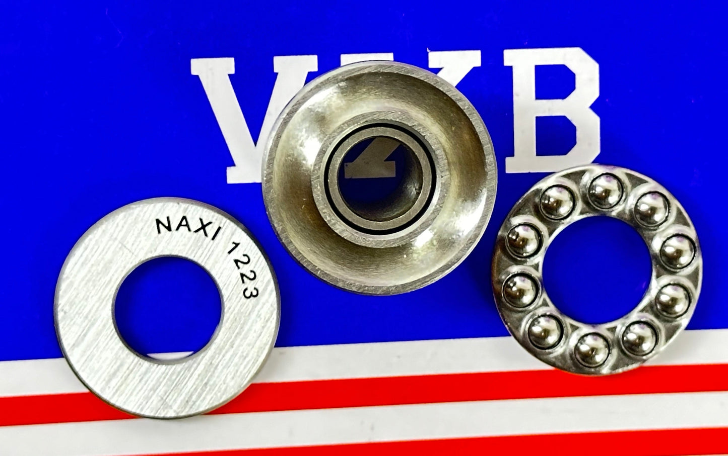 NAXI 1223 Combined Needle Roller - Thrust Ball Bearing 12x24x23mm