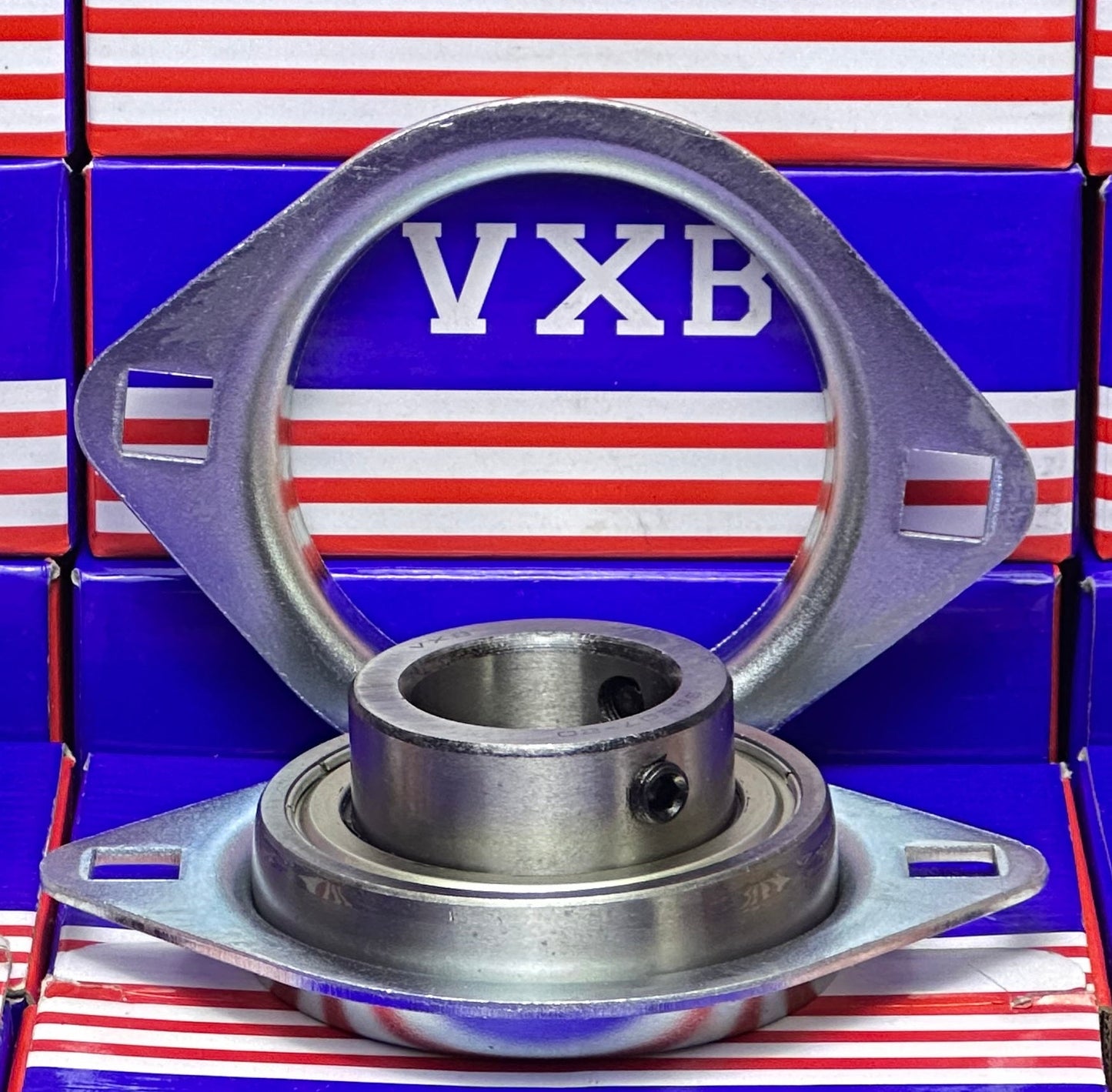 SBPFL207-20 Pressed Steel Bearing 2-Bolt 1-1/4" Flanged Mounted