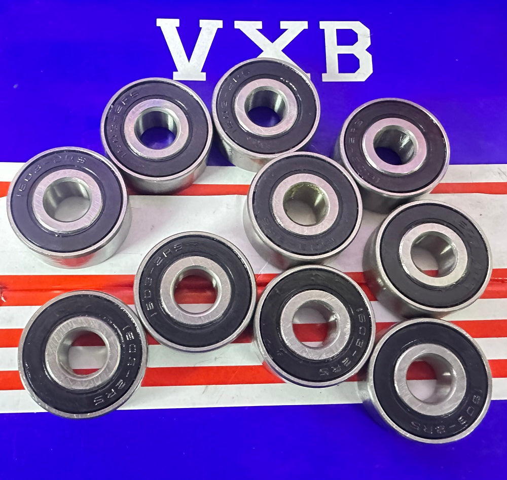 10-Pack Sealed Bearing 1603-2RS 5/16x7/8x11/32 inch Miniature Bearing