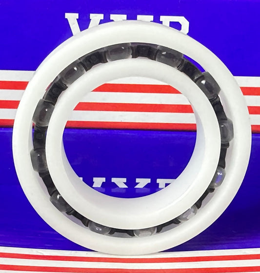 Acetal/POM Plastic Bearing 6009 - Glass Balls - 45x75x16mm