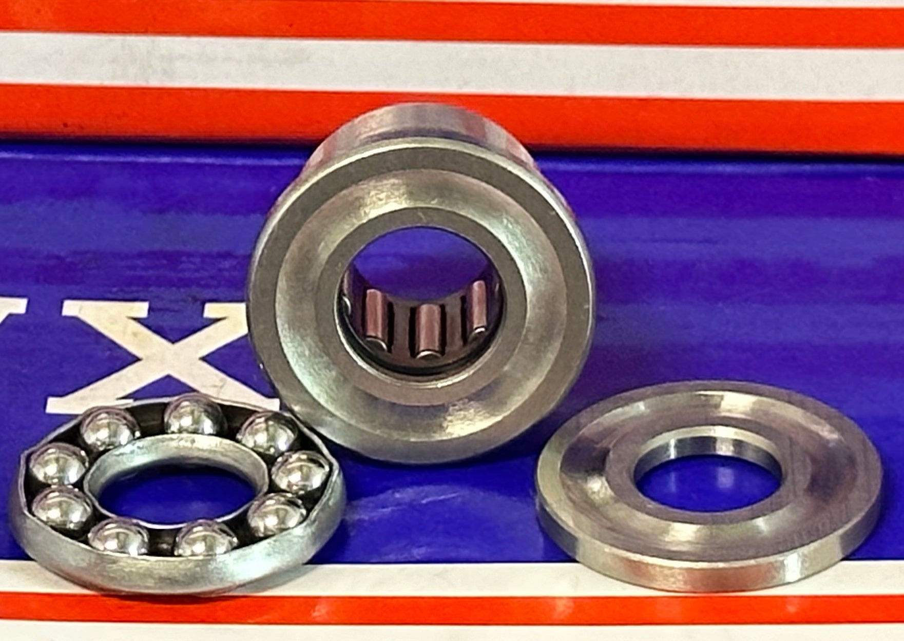 NKX10 Combined Needle Roller With Thrust Ball Bearing 10x19x23mm - Machined Type