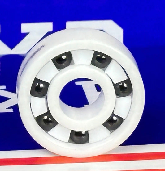 8-Pack Full Ceramic High Speed Skateboard Bearings ZrO2/Si3N4
