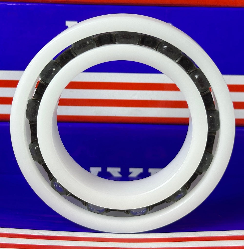 Acetal/POM Plastic Bearing 6010 - Glass Balls - 50x80x16mm