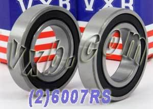 2-Pack Bearings 6007RS 35x62x14 Sealed
