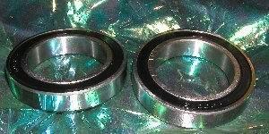 2-Pack 61908-2RS1 Bearings - 40x62x12mm - Sealed