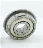 2 Flanged SLOT CAR Axle Bearing 1/8 x 1/4 x 7/64 inch Bearings