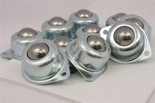 2 Holes Flange Ball Transfer Unit 10-Pack Mounted Surface Bearings