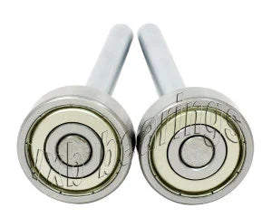 2 pieces of 19mm Bearing - 10mm diameter integrated 123mm Axle