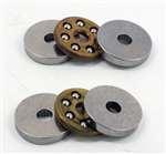 2-Pack 2.5x6mm Thrust Ball Bearings 2.5x6x3mm Miniature