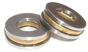 2-Pack 5x11mm Thrust Ball Bearings 5x11x4.5 Miniature