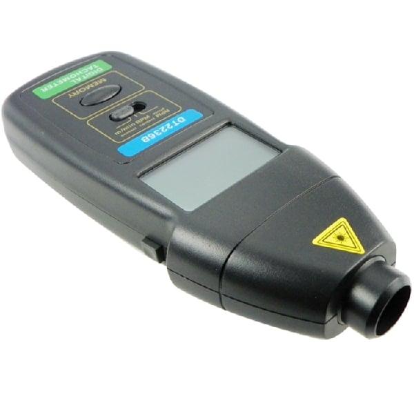 2 Way Digital Tachometer Contact/Photo Laser Non Contact Tachometer
